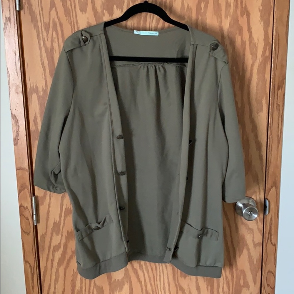 Plus Size Pull Over Sweater